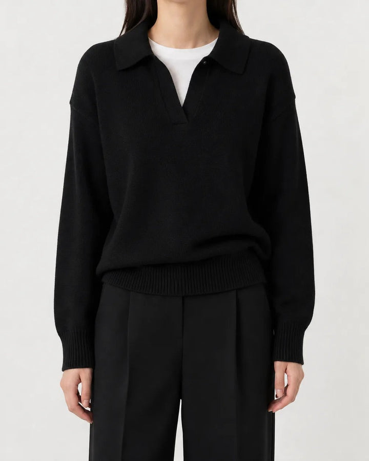 Maglione Elegante Stile Polo