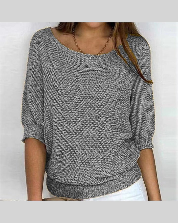 Maglione Morbido a Manica Ampia