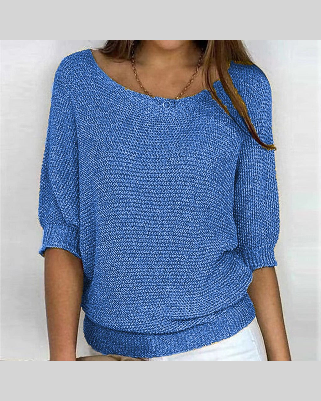 Maglione Morbido a Manica Ampia