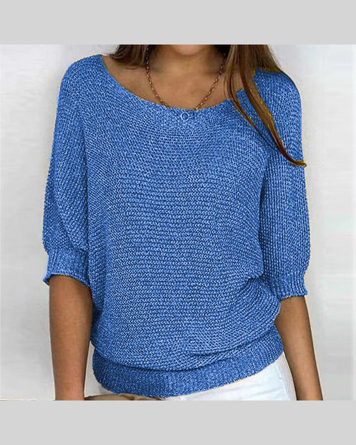 Maglione Morbido a Manica Ampia