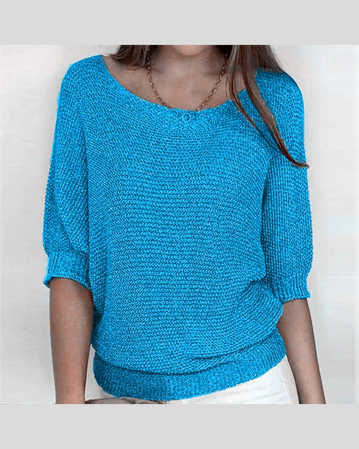 Maglione Morbido a Manica Ampia