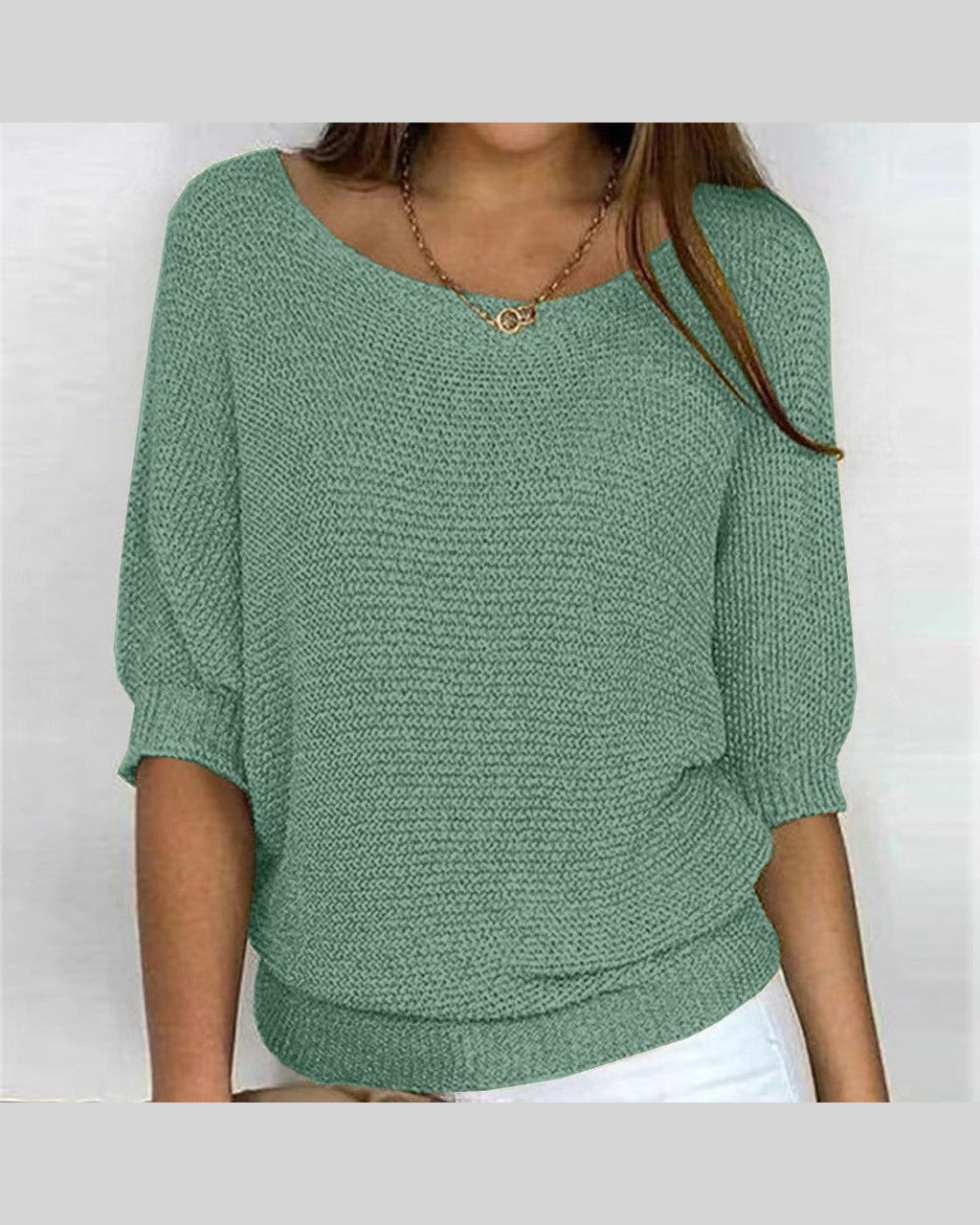 Maglione Morbido a Manica Ampia