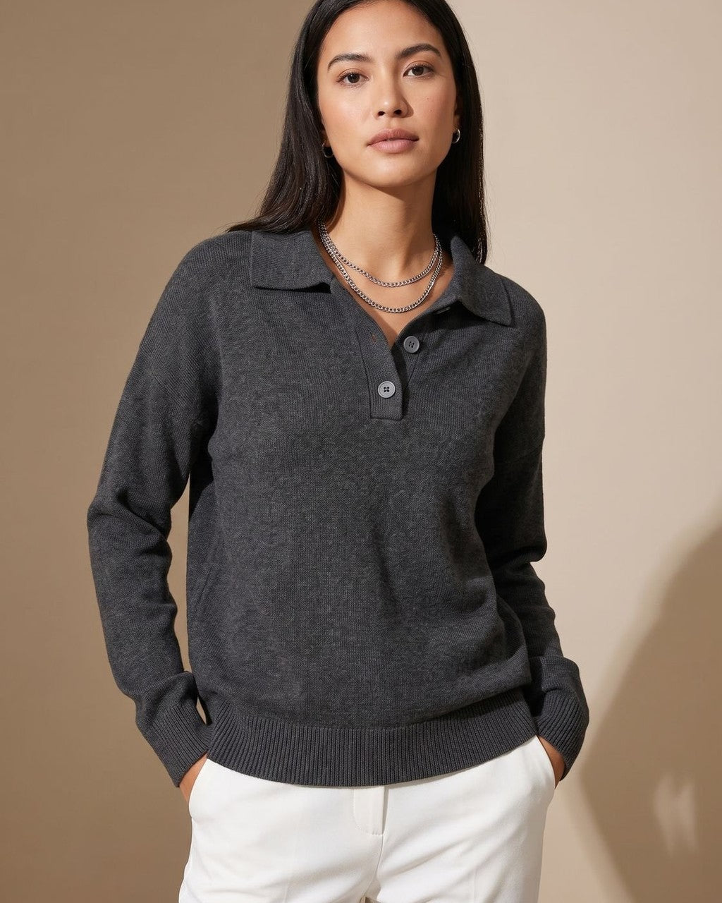 Maglione Morbido Stile Polo