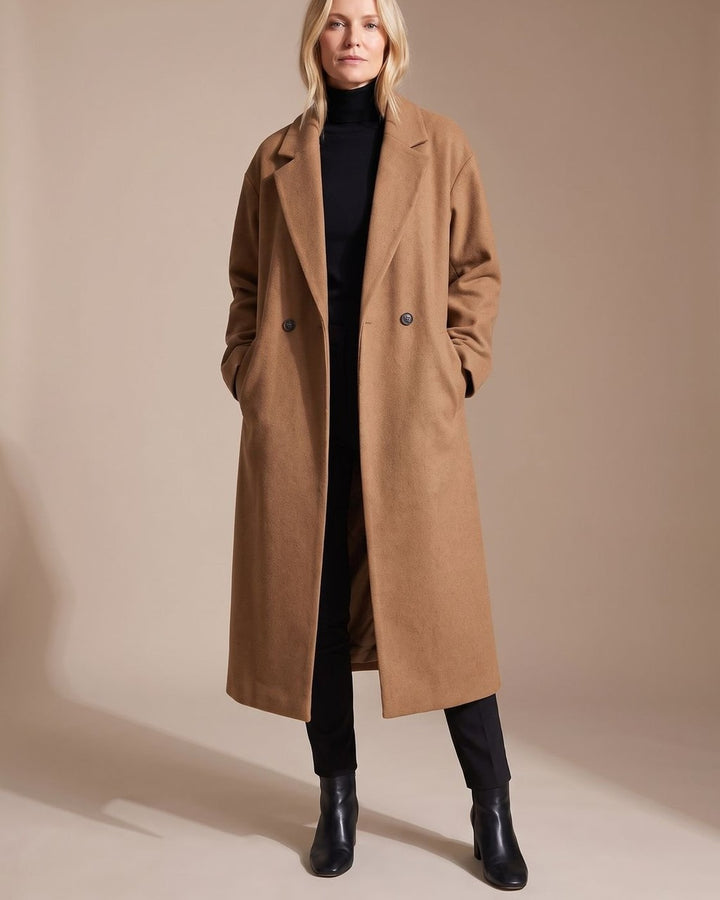 Cappotto Sartoriale dal Taglio Rilassato