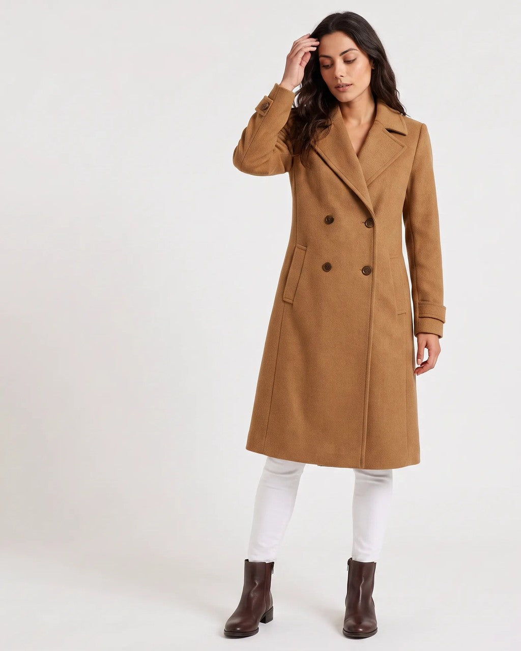 Cappotto Strutturato a Doppio Petto