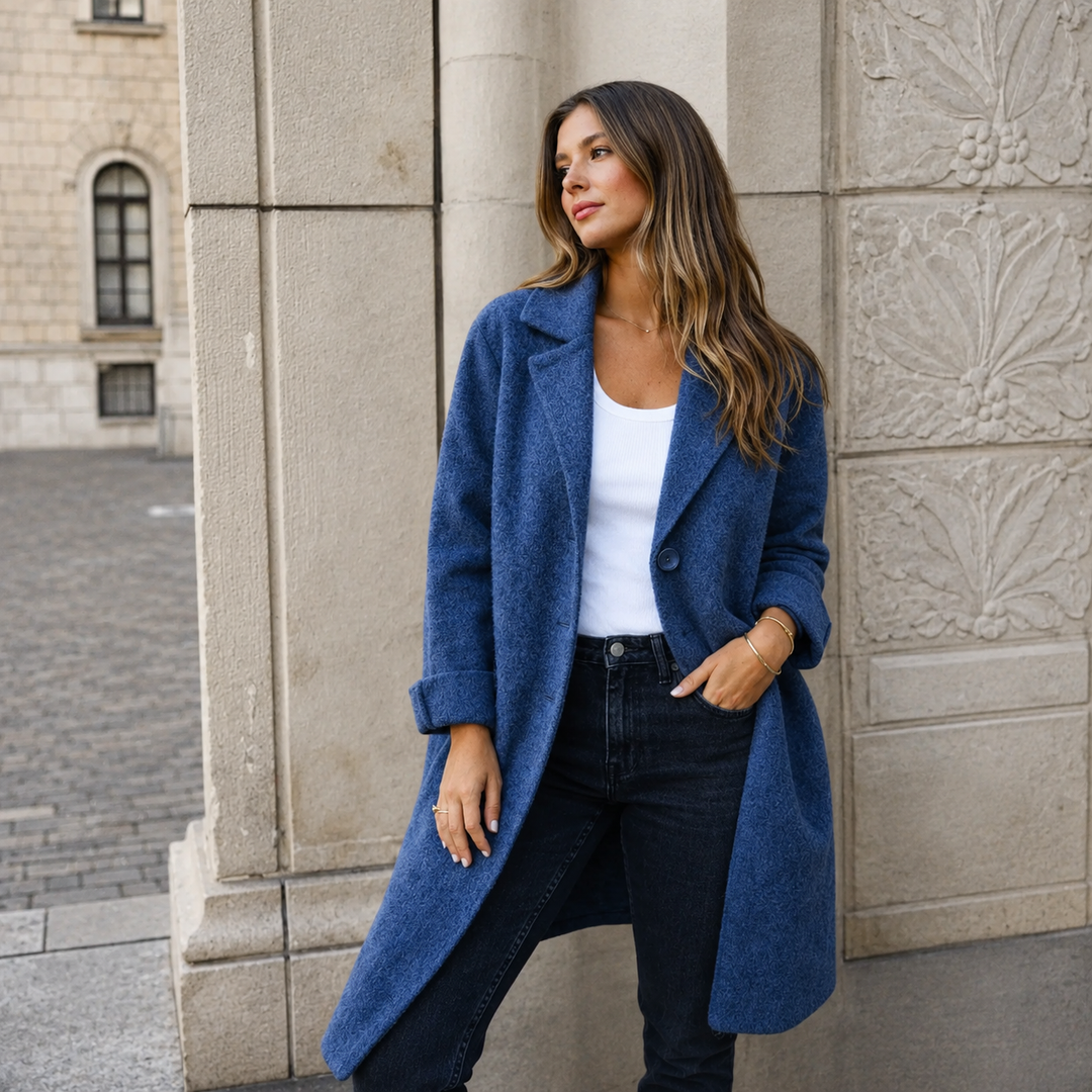 Cappotto Morbido dal Taglio Dritto