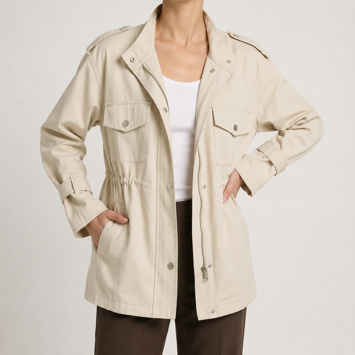 Cappotto Sfiancato con Coulisse