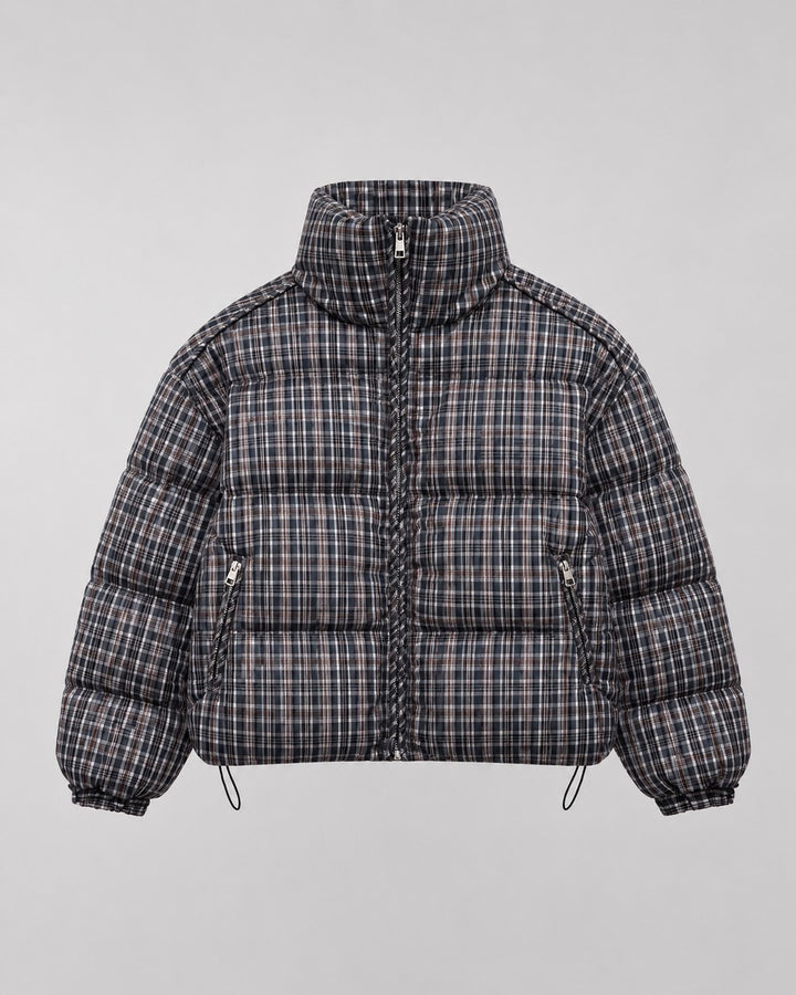 Cappotto Corto a Quadri