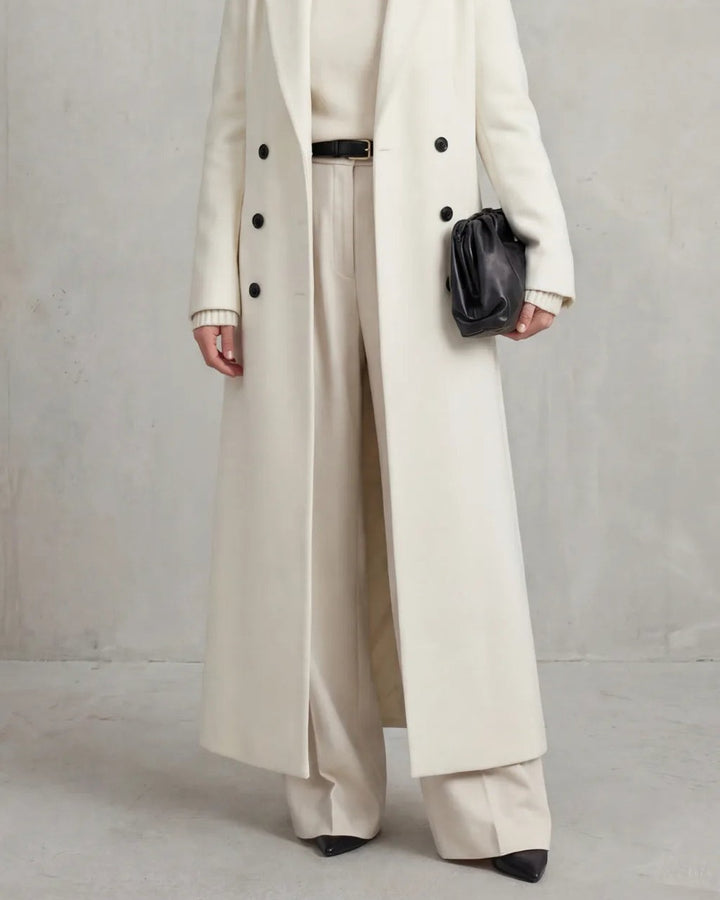 Cappotto Lungo a Doppio Petto