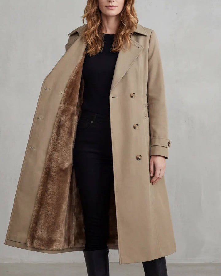 Trench Classico con Interno Morbido
