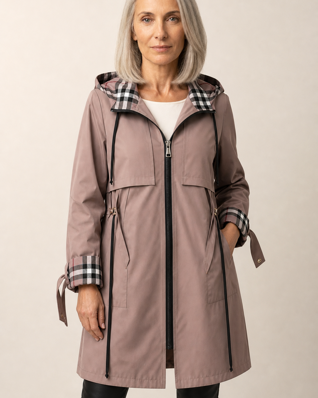 Cappotto con Coulisse in Vita
