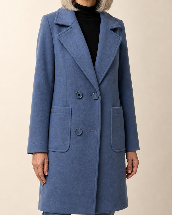 Cappotto Elegante a Doppio Petto