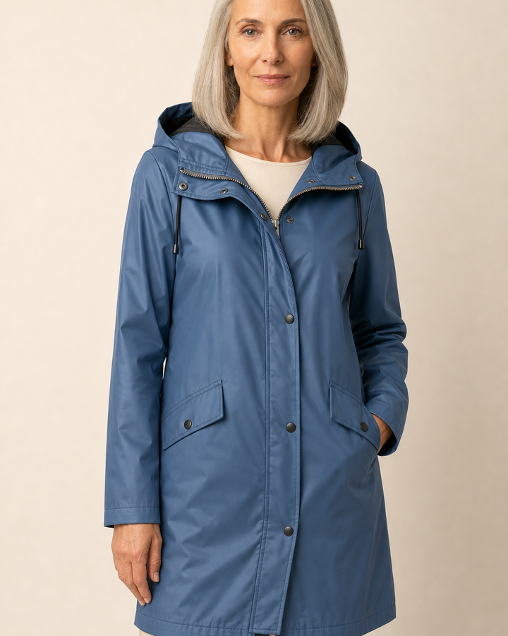 Cappotto Impermeabile con Cappuccio
