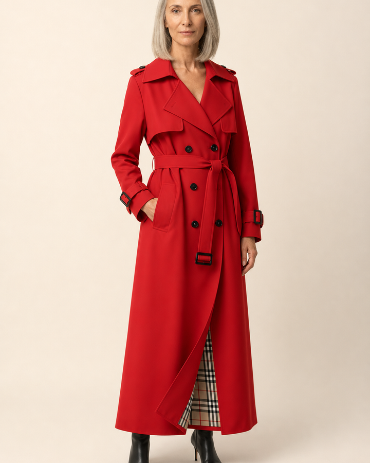 Cappotto Trench a Doppio Petto