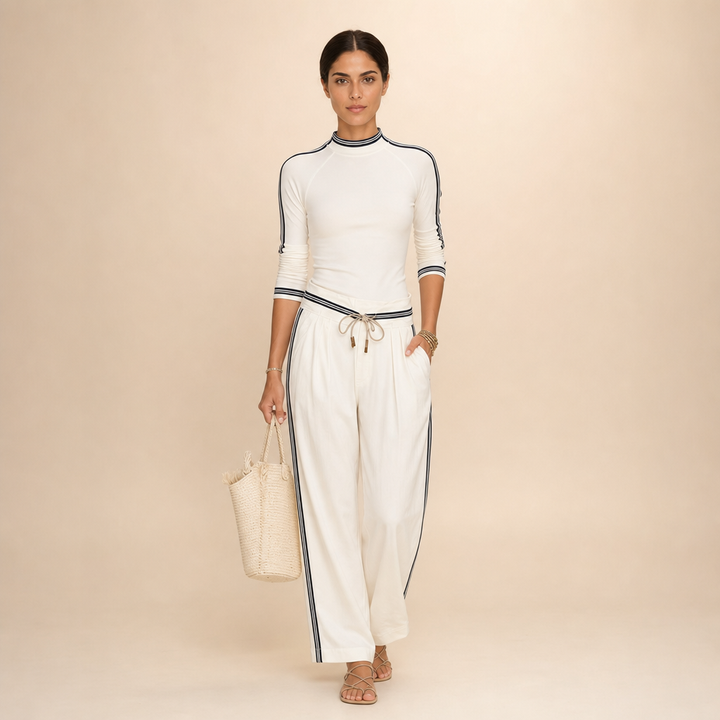 Completo Coordinato con Pantalone Largo
