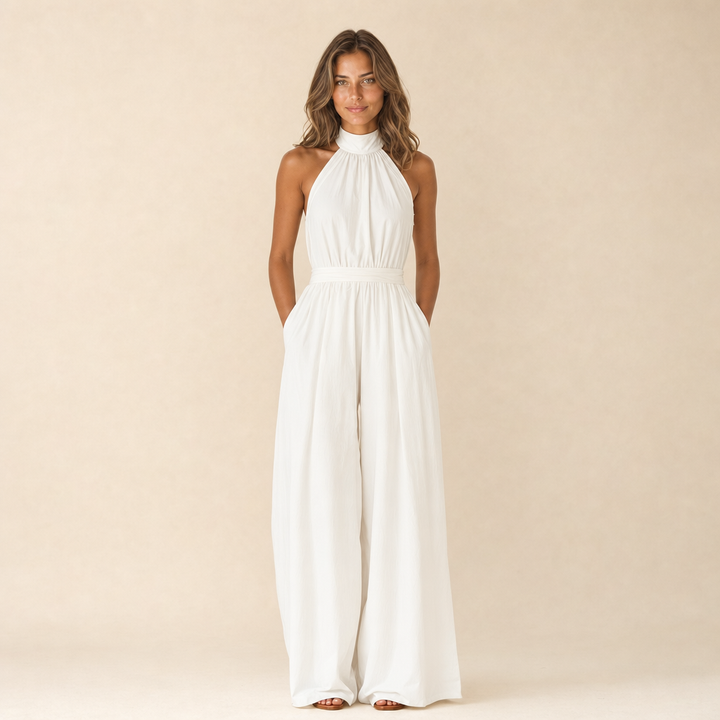 Completo Elegante con Top Halter