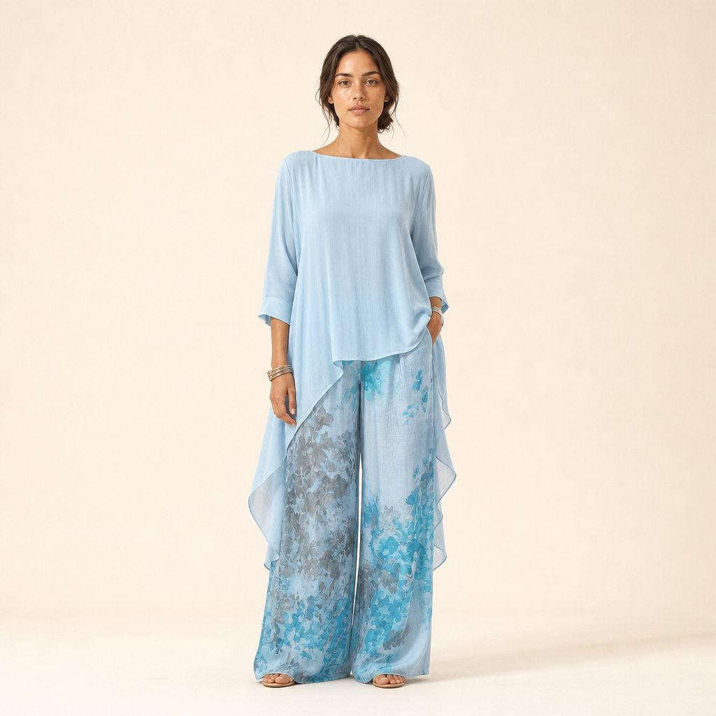 Completo con Casacca e Pantalone Fantasia