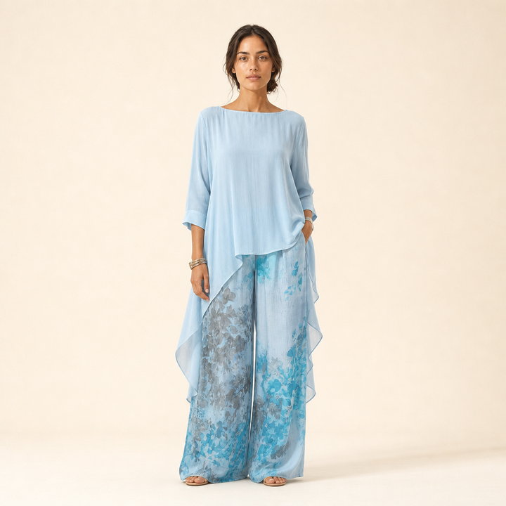 Completo con Casacca e Pantalone Fantasia