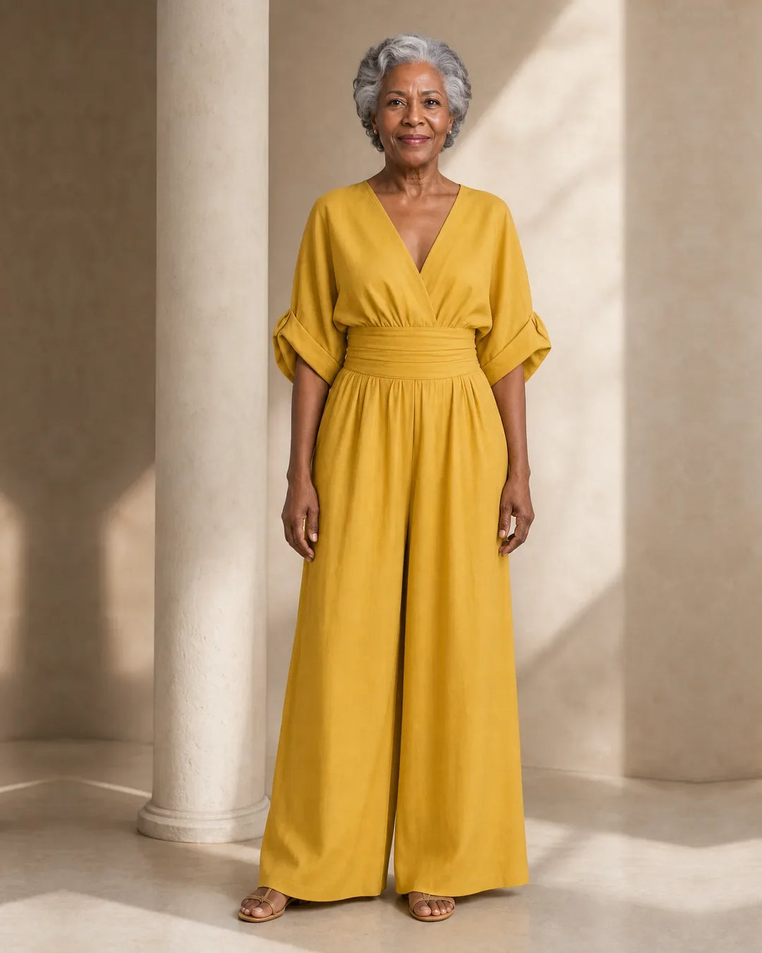 Completo Pantalone con Fascia in Vita