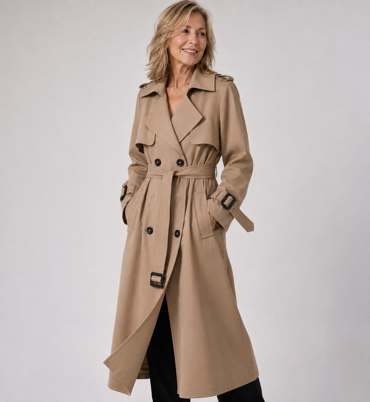 Cappotto Trench a Doppio Petto
