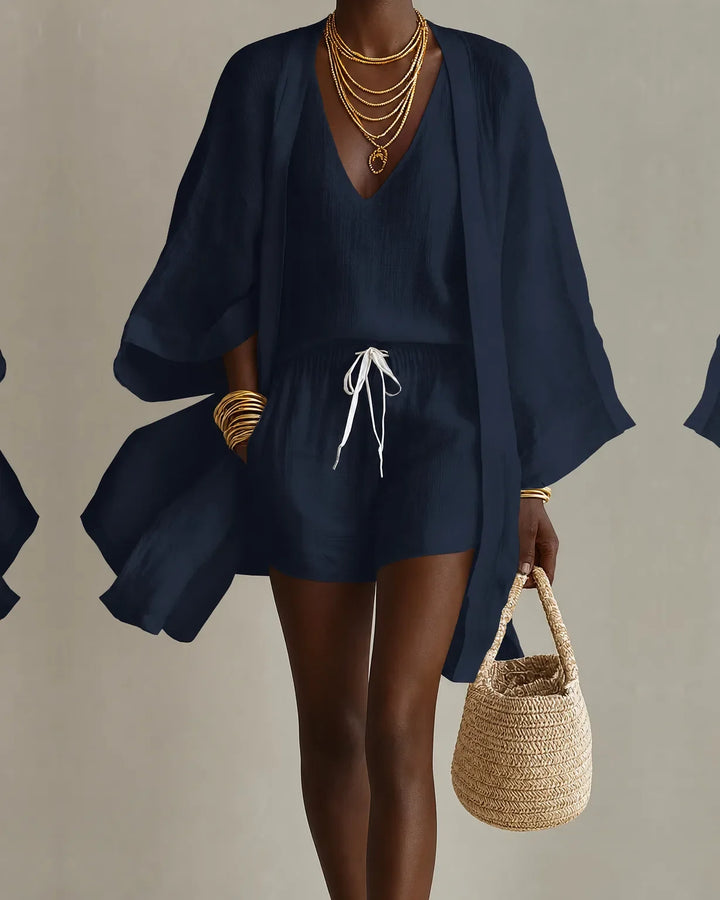 Completo Tre Pezzi con Shorts
