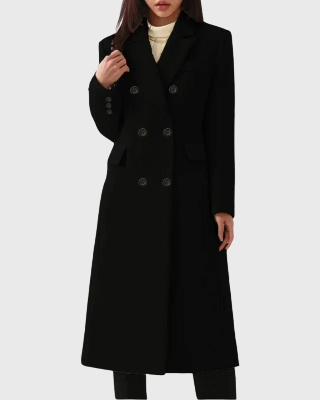 Cappotto Lungo Sfiancato