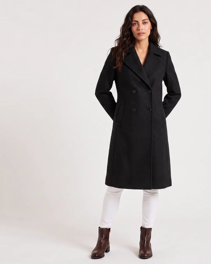 Cappotto Strutturato a Doppio Petto