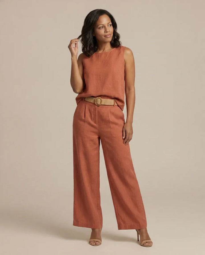 Completo Pantalone con Top Smanicato