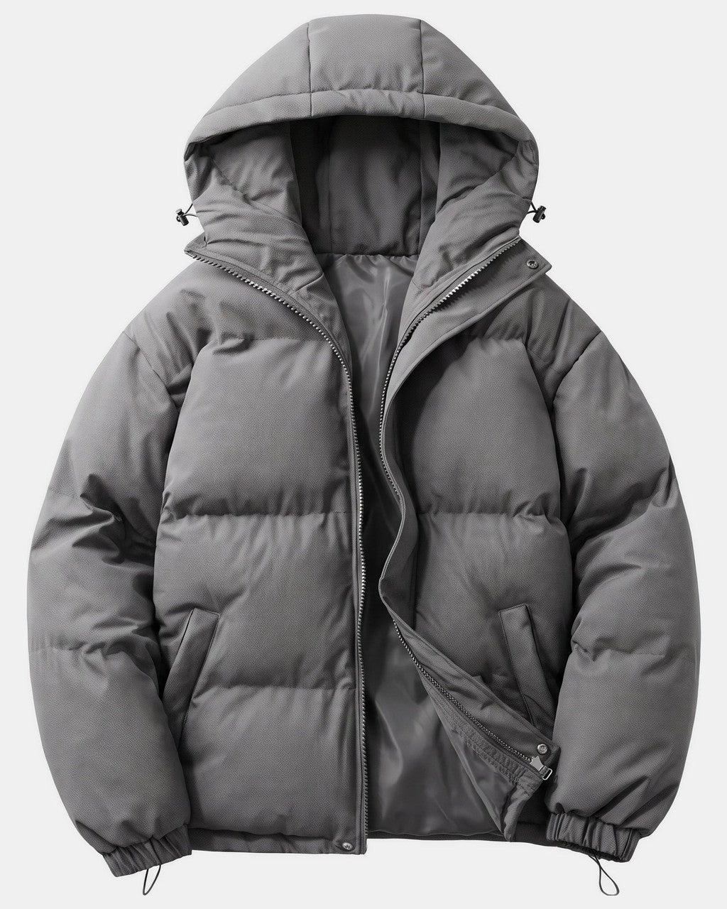 Piumino Oversize con Cappuccio