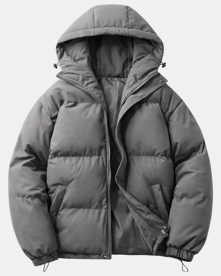 Piumino Oversize con Cappuccio