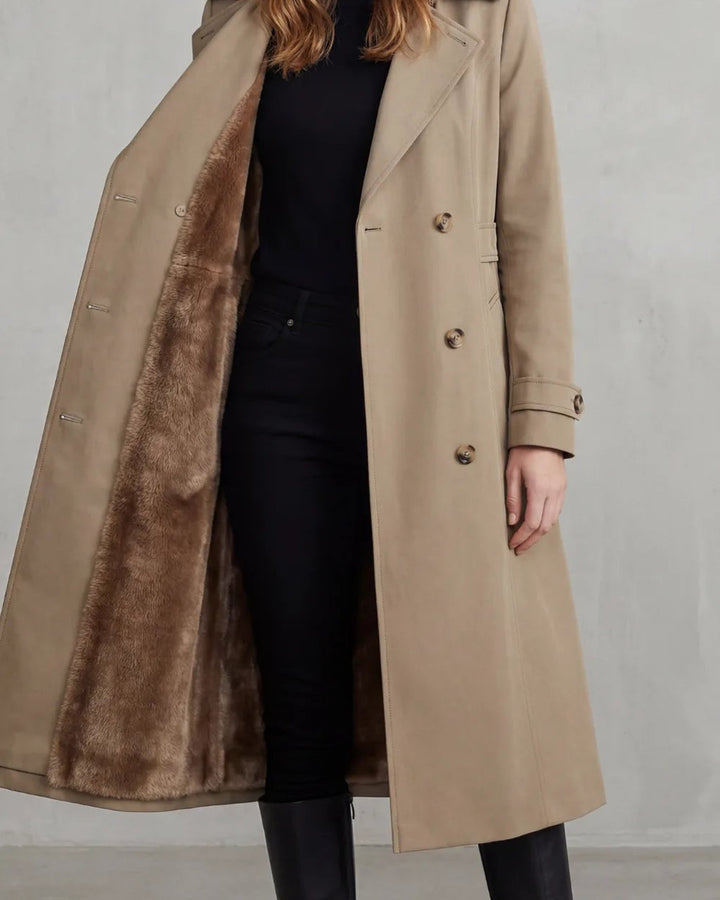 Trench Classico con Interno Morbido