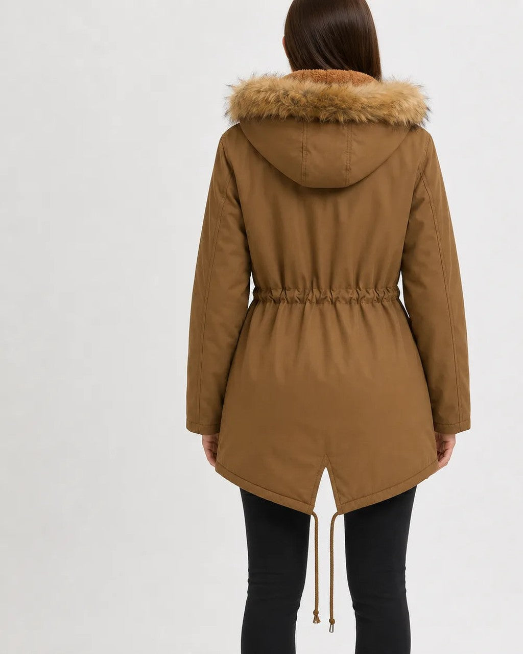 Piumino con Cappuccio e Coulisse