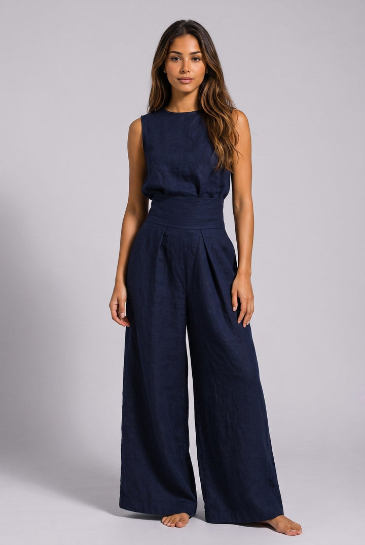 Completo Pantalone a Gamba Larga