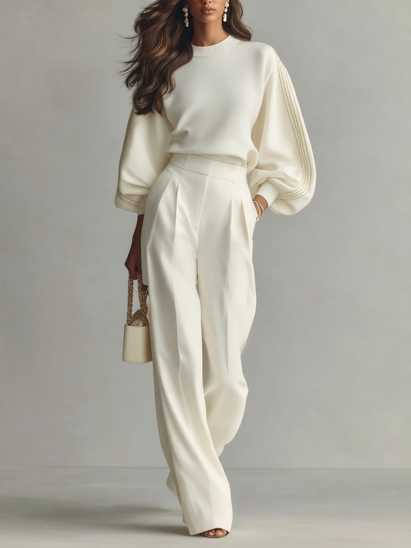Completo Elegante Avorio