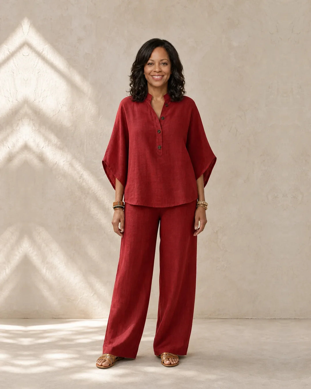 Completo Tunica e Pantalone Ampio