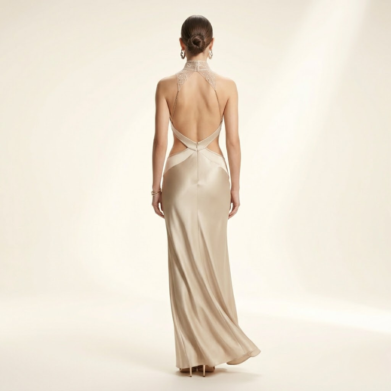 Abito da Sera con Cut-Out