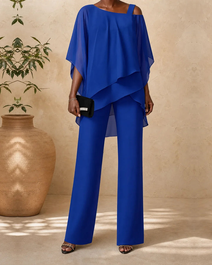 Completo Monospalla con Pantalone Palazzo