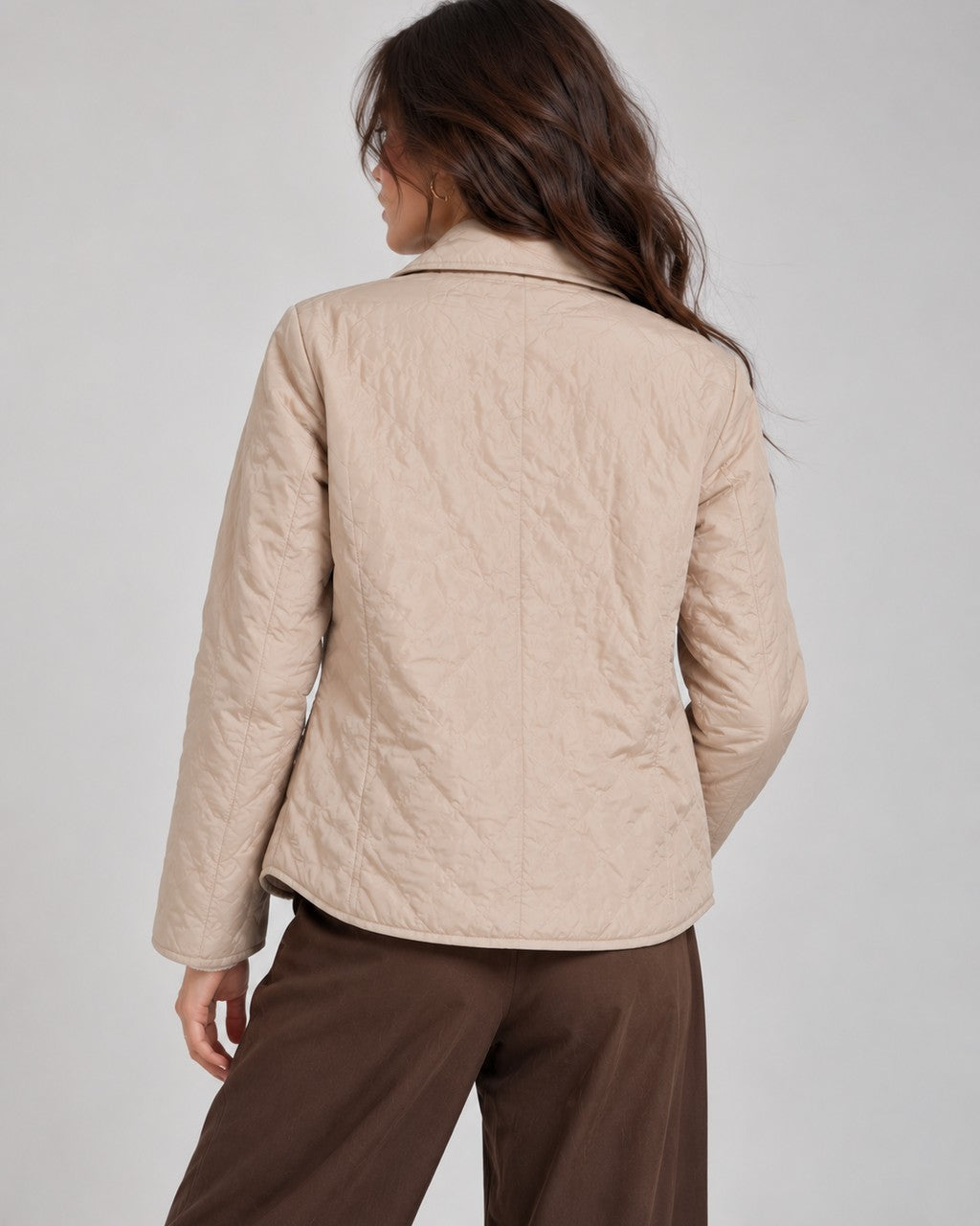 Cappotto Leggero Trapuntato