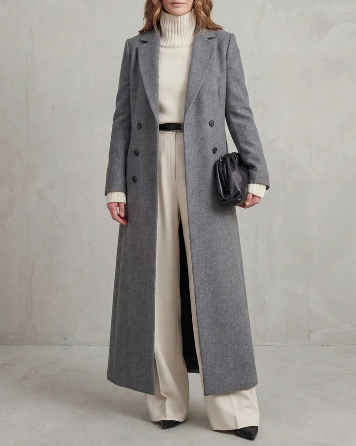 Cappotto Lungo a Doppio Petto