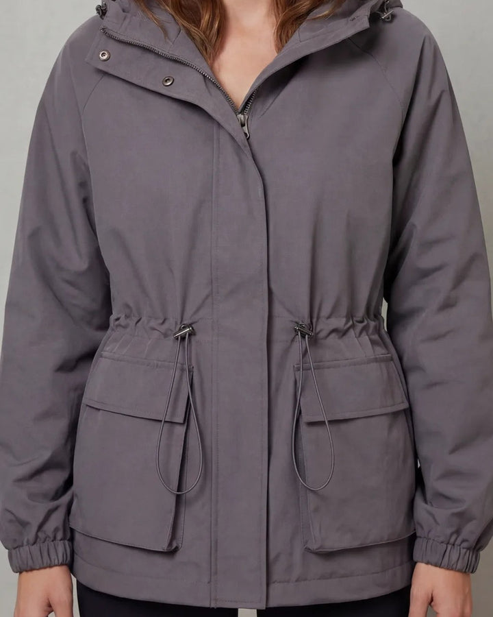 Giacca Utility con Cappuccio