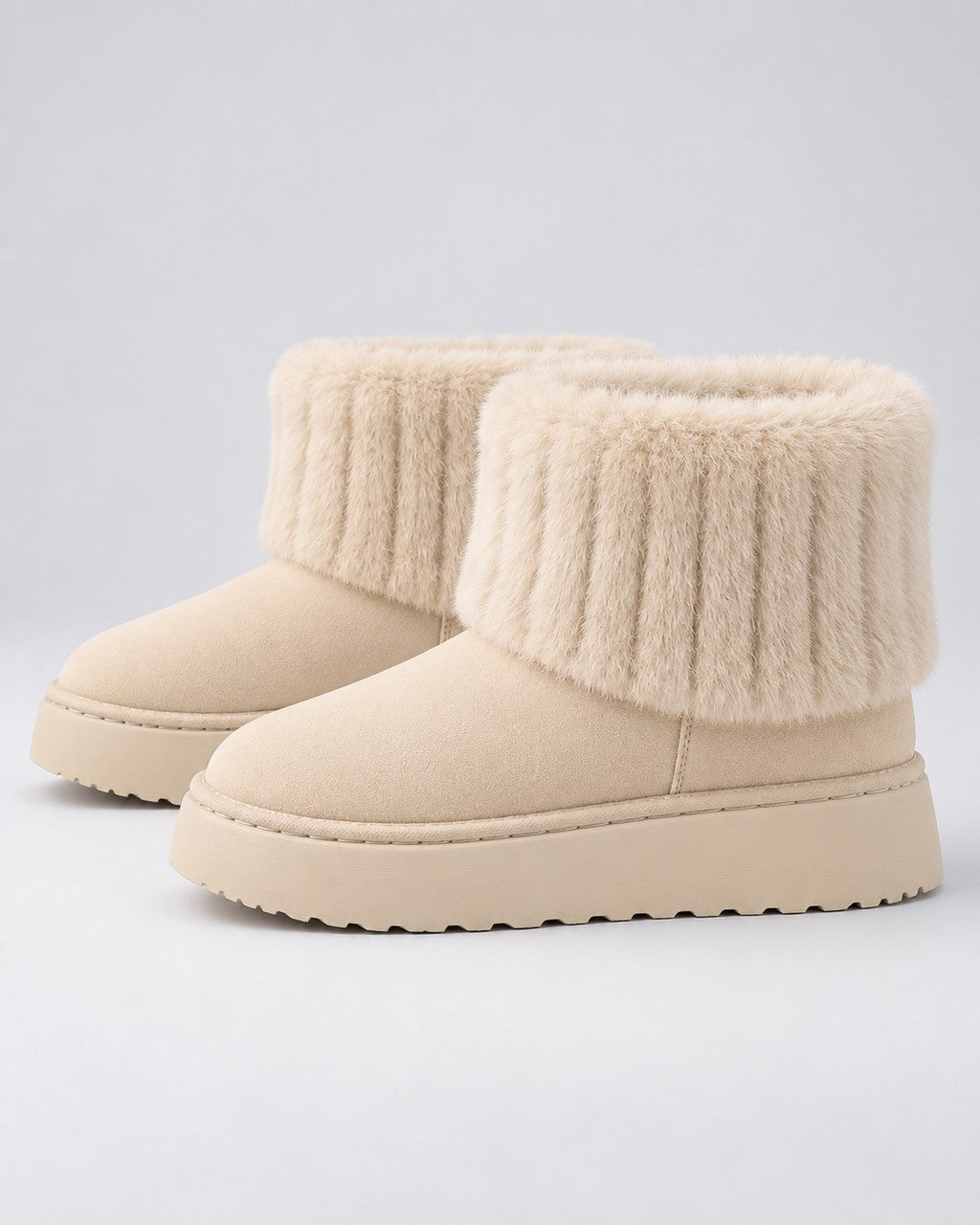 Stivaletti Slip-on con Platform