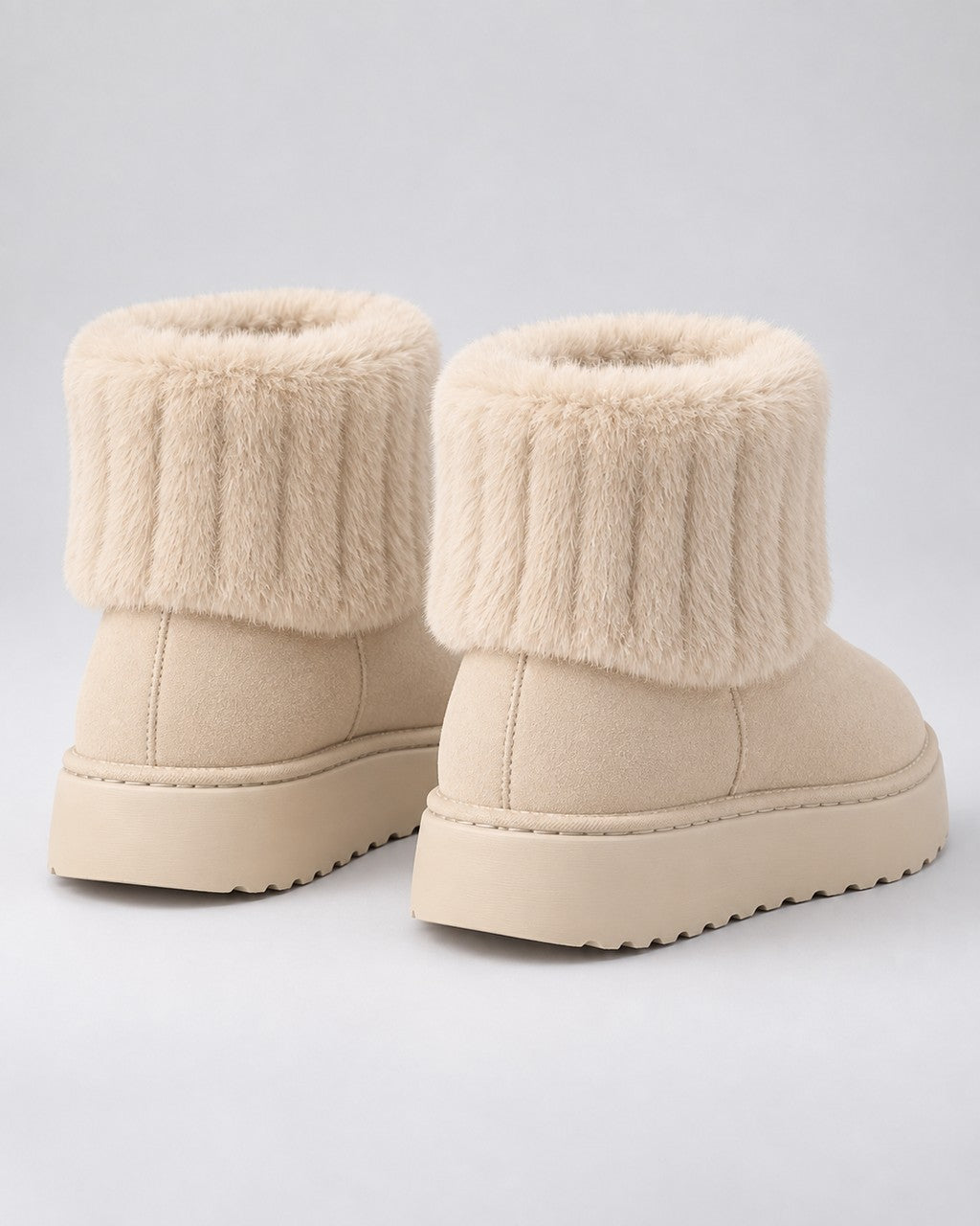 Stivaletti Slip-on con Platform