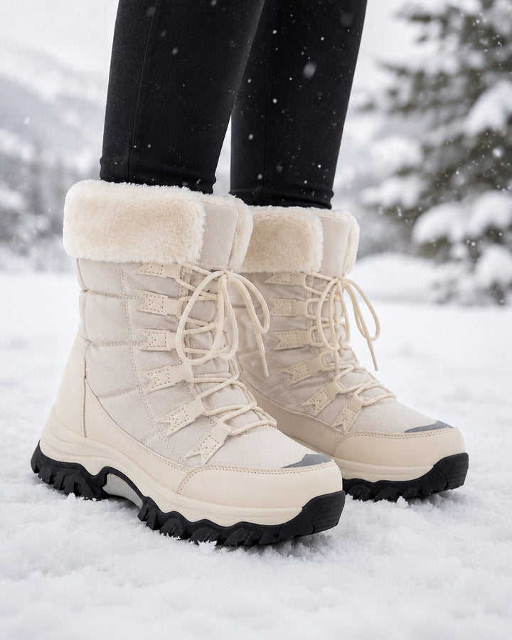 Stivali da Neve con Lacci