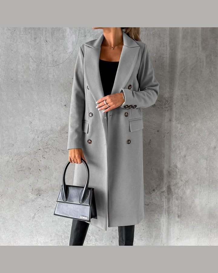 Cappotto Avvitato a Doppio Petto
