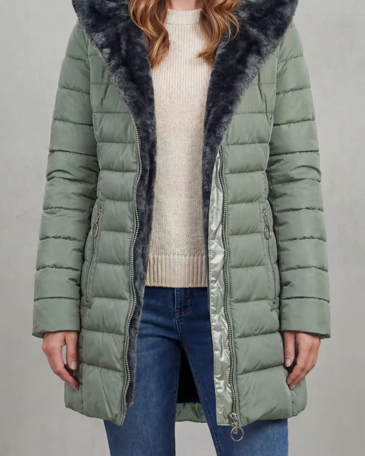 Cappotto Imbottito con Interno Morbido