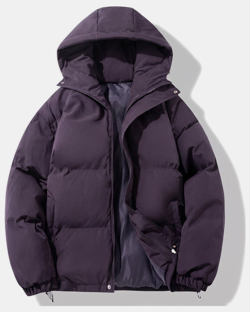 Piumino Oversize con Cappuccio