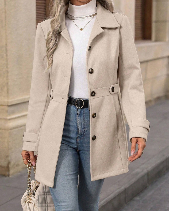 Trench Avvitato con Cintura