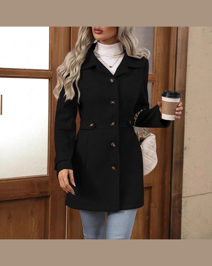 Trench Avvitato con Cintura