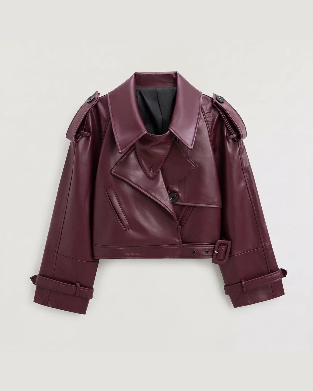 Trench Corto con Cintura