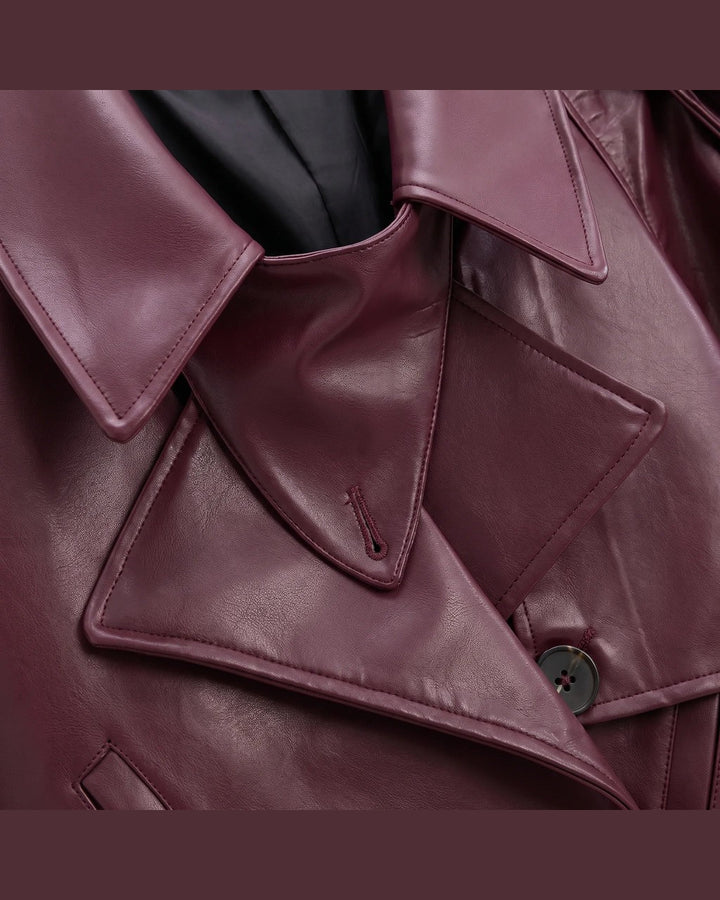 Trench Corto con Cintura